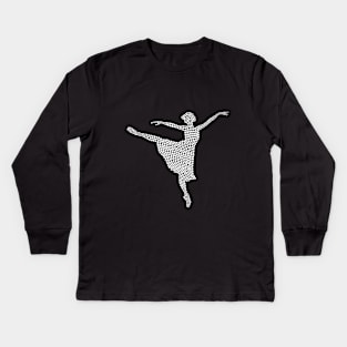 Dotty the Ballet Dancer Kids Long Sleeve T-Shirt